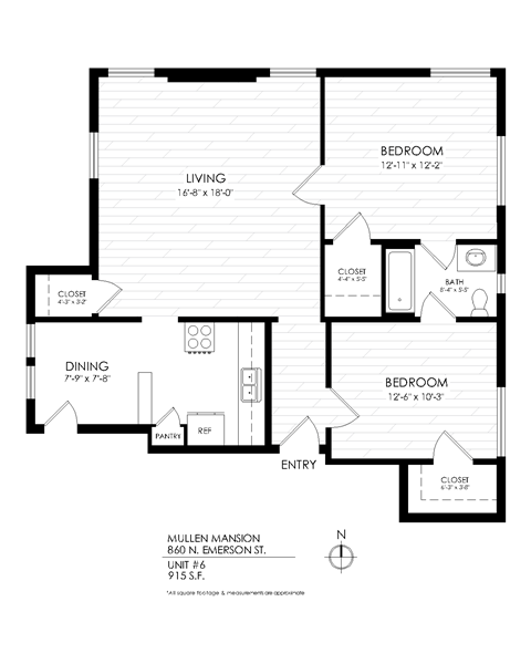 Studio Floorplan